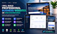 build a professional business website or web dashboard