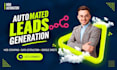 build n8n lead generation and web scraping automation