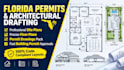 create site plans and floor plans for florida permits