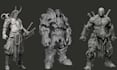 do 3d game character animation 3d rigging unreal engine ue5 3d game model