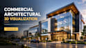 create commercial architectural rendering and 3d visualization