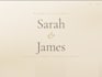 create an elegant digital wedding invitation website