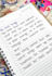 write anything in beautiful and neat handwriting