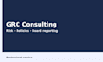 provide practical grc consulting and risk management setup