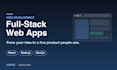 build a full stack web app with react and node js