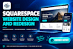 redesign fix update squarespace website development design custom  squarespace