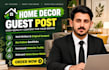 publish your home decor guest post backlink
