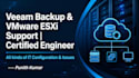 fix veeam backup failures vmware esxi alerts and m365 issues