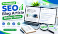 write SEO blog article