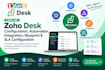 do zoho desk configuration automation integration blueprint sla configuration