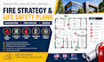 fire safety plan evacuation fire alarm system and life safety plans