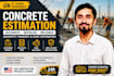 do accurate concrete estimating and quantity takeoff