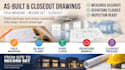 prepare as built documentation and permit closeout packages
