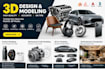 provide professional 3d modeling