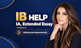 deliver ib extended essay, ia hl feedback and improvements