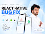 fix react native expo crashes bugs and eas build errors