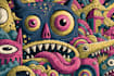 do mesmerizing psychedelic and surreal trippy illustrations