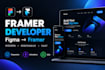build a modern responsive framer website