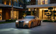 create realistic ai car render and luxury vehicle design