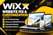 design redesign wix website fix wix studio website bug layout mobile responsive