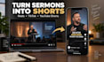 create reels from church sermons