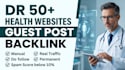 build health backlinks with premium health guest posts