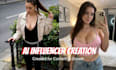 create realistic ai influencer model for social media ai model content that sell