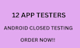 provide 12 testers google play