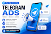 setup approved telegram ads