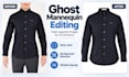 do ghost mannequin, neck joint and clothing photo editing