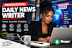 write a journalistic daily news article for publication