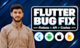 fix flutter bugs, crashes, firebase and API issues