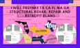 prepare tx ca fl ma ga structural rehab, repair and retrofit plans
