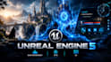 create unreal engine 5 environment, vfx and UI for your game
