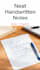 write neat handwritten urdu english notes and copy writing