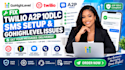 fix twilio a2p 10dlc, sms setup, website gohighlevel and sms compliance issues