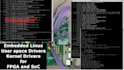do embedded linux petalinux bringup on your custom board and drivers and modules