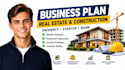 write real estate construction property business plan and financial startup bank