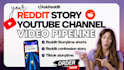 create reddit story videos for your faceless youtube channel