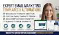 create mailerlite template, email template, mailchimp automation, klaviyo flows