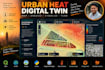 map urban heat islands and build digital twin spatial models