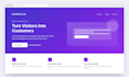 design a modern high converting landing page for your business