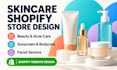 design skincare beauty acne care sunscreen bodycare facial serum shopify website