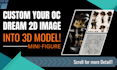 create custom lowpoly your character 3d modeling