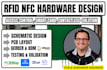 design rfid reader nfc pcb, rf pcb design,hardware and wireless communication
