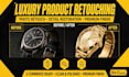 do luxury product photo retouching and e commerce editing