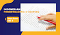 proofread news articles for the mass media in indonesia