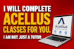 help you with acellus courses and classes
