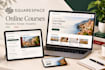 create italian squarespace online course with video lessons squarespace website