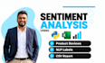 analyze product reviews with sentiment analysis using python